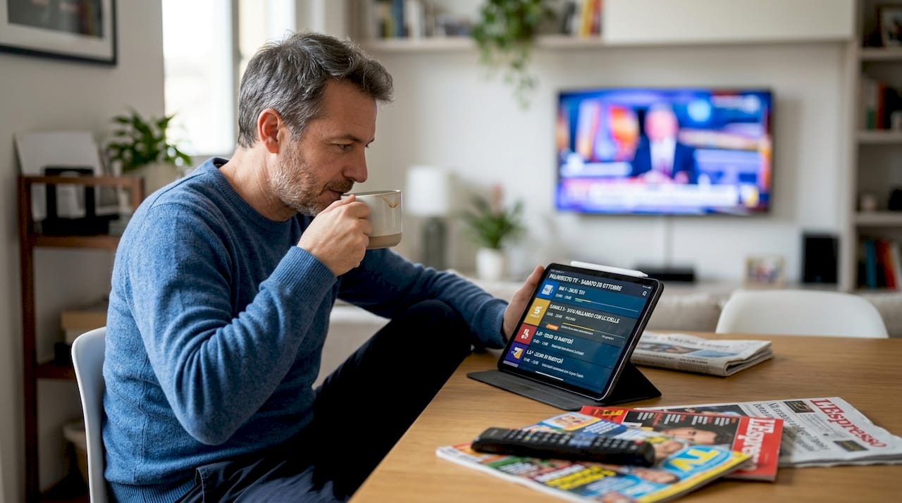 Guida pratica: come consultare il palinsesto TV nel 2026