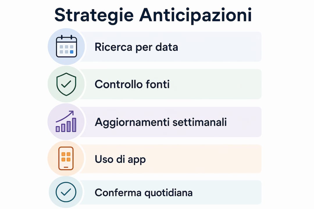 Infografica: scopri passo dopo passo come trovare le anticipazioni sui programmi TV