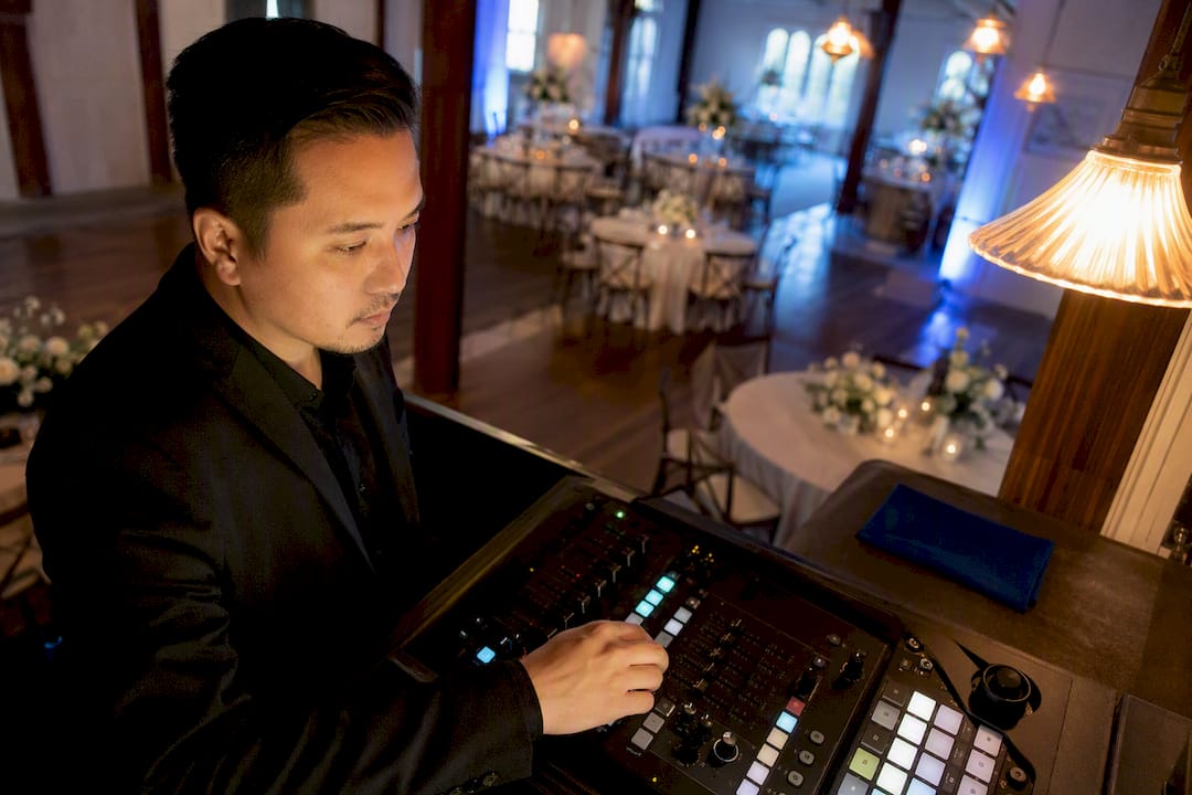 Wedding DJ sequencing reception timeline cues