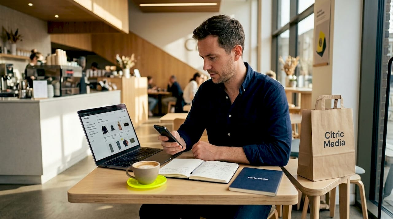Customer navigating devices for seamless journey