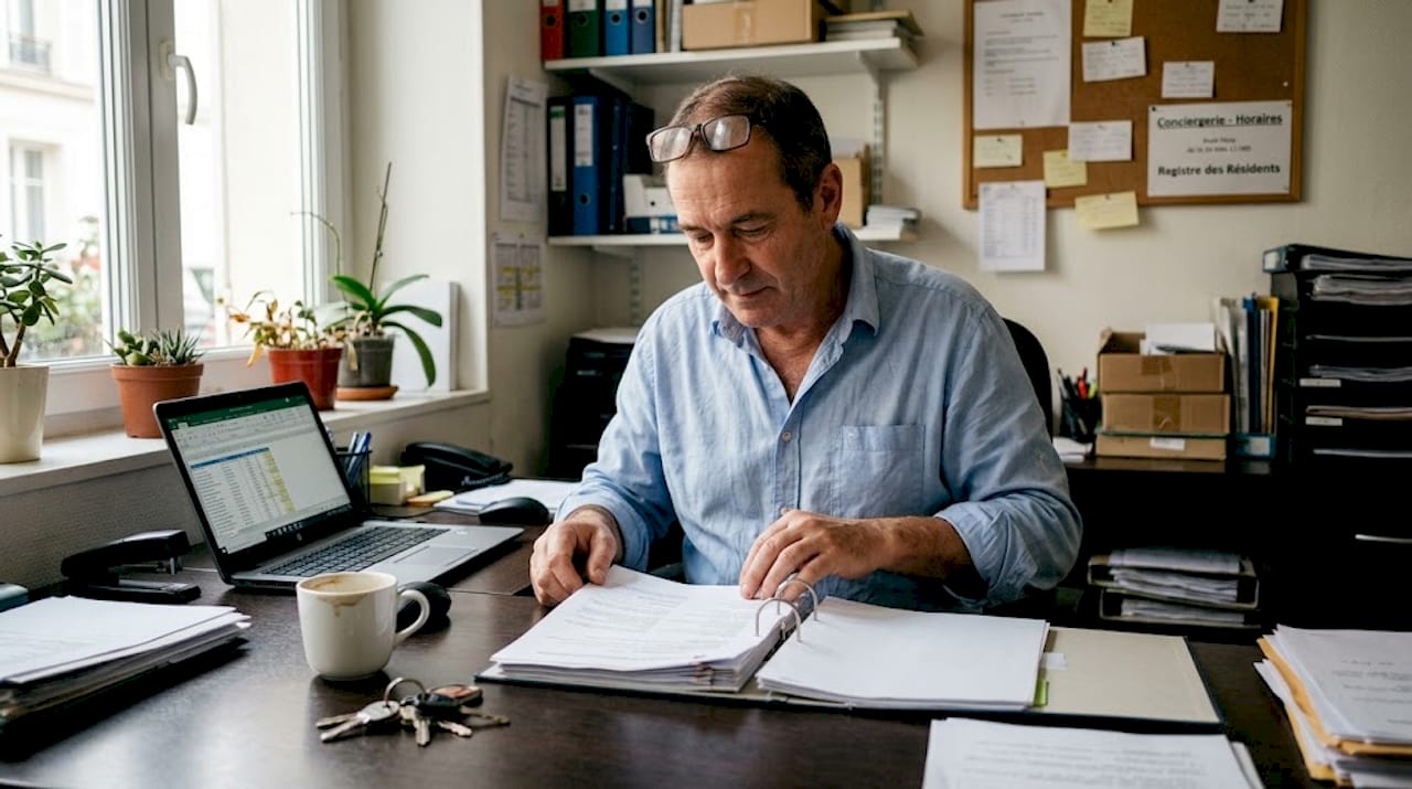 Responsable de bureau assurant la gestion quotidienne des dossiers administratifs