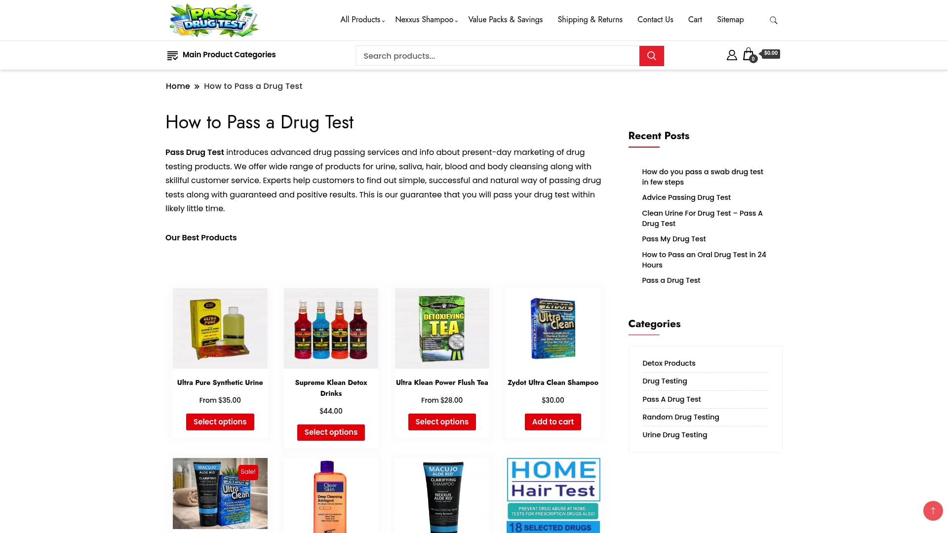 https://passdrugtest.net