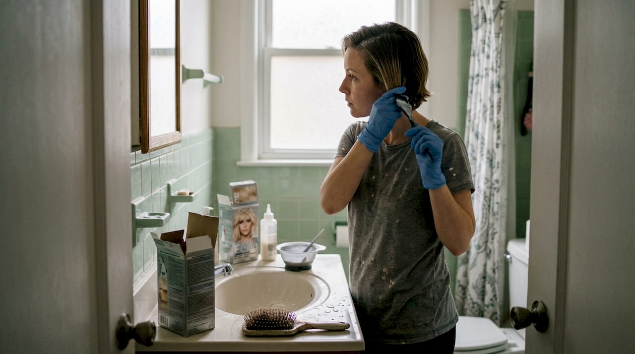 Woman bleaching hair drug test myth attempt