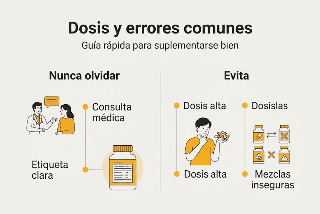 Guía visual sobre cómo calcular la dosis correcta y evitar los errores más frecuentes