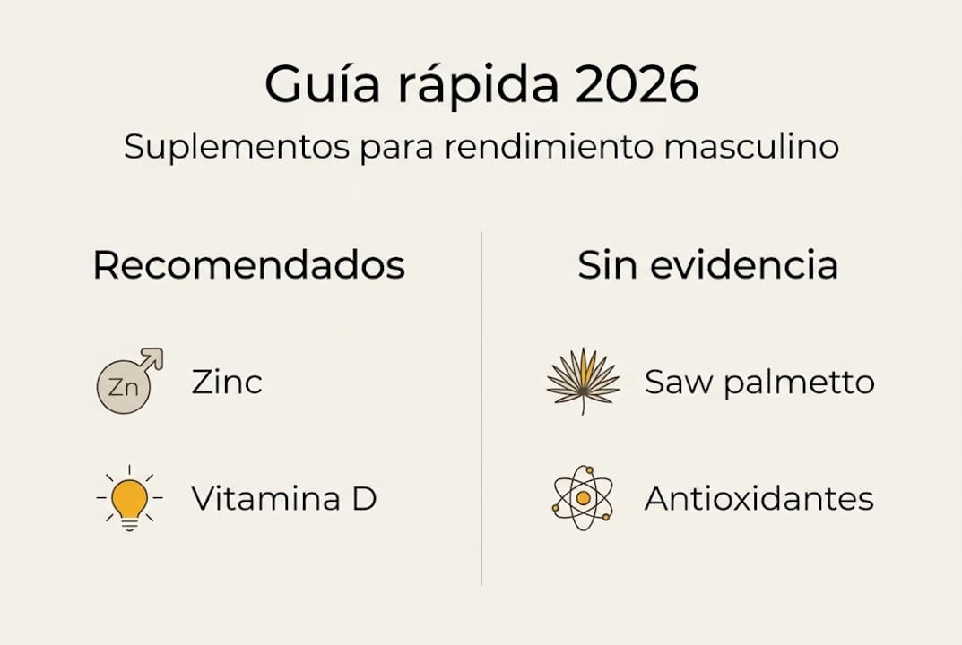 Guía visual sobre suplementos: cuáles sí y cuáles no te convienen
