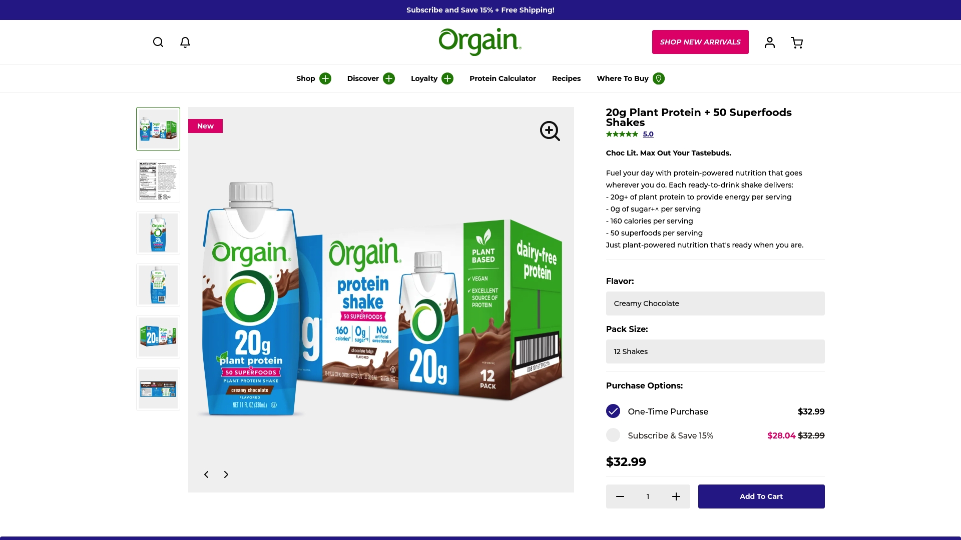 https://orgain.com/products/20g-plant-protein-50-superfoods-shakes