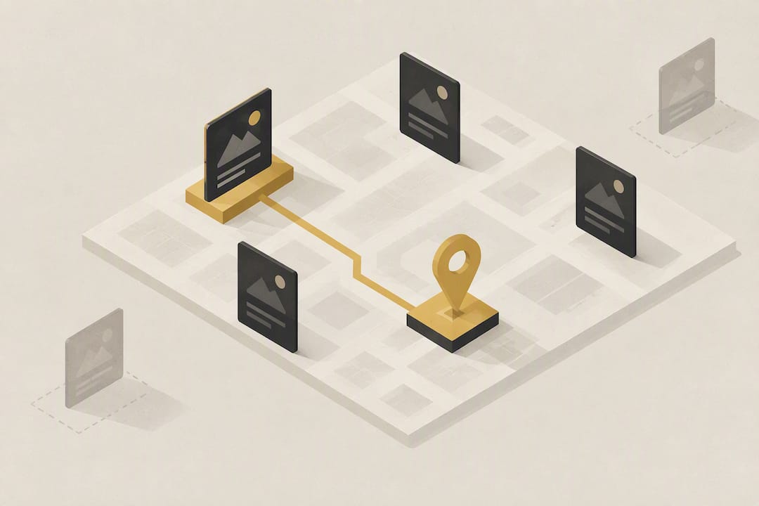 Location pages supported by local evidence
