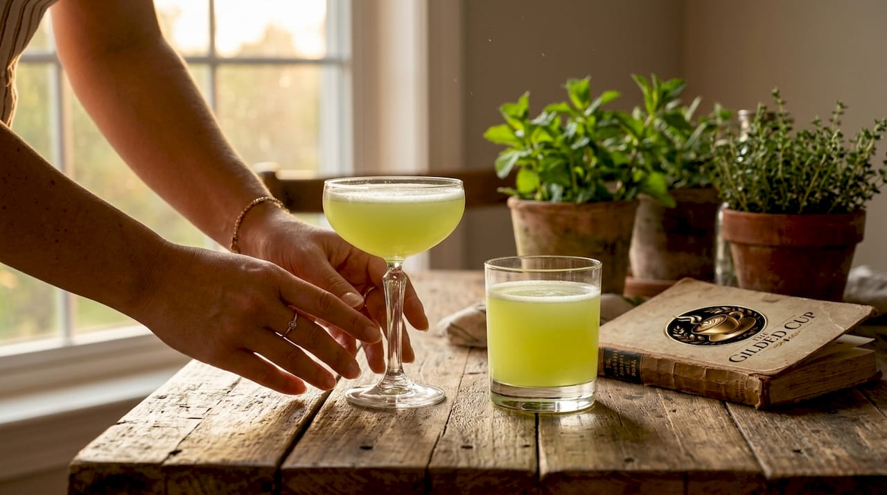 Comparing cocktails in quality and basic glasses
