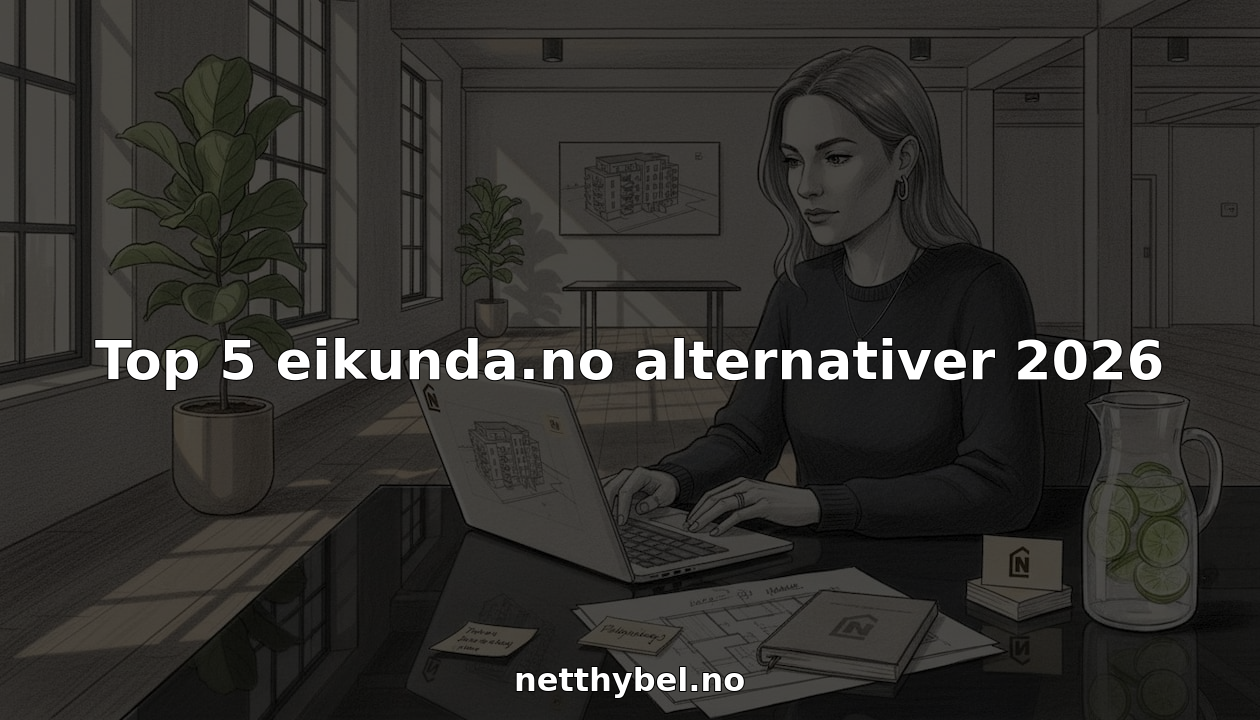 Top 5 eikunda.no alternativer 2026