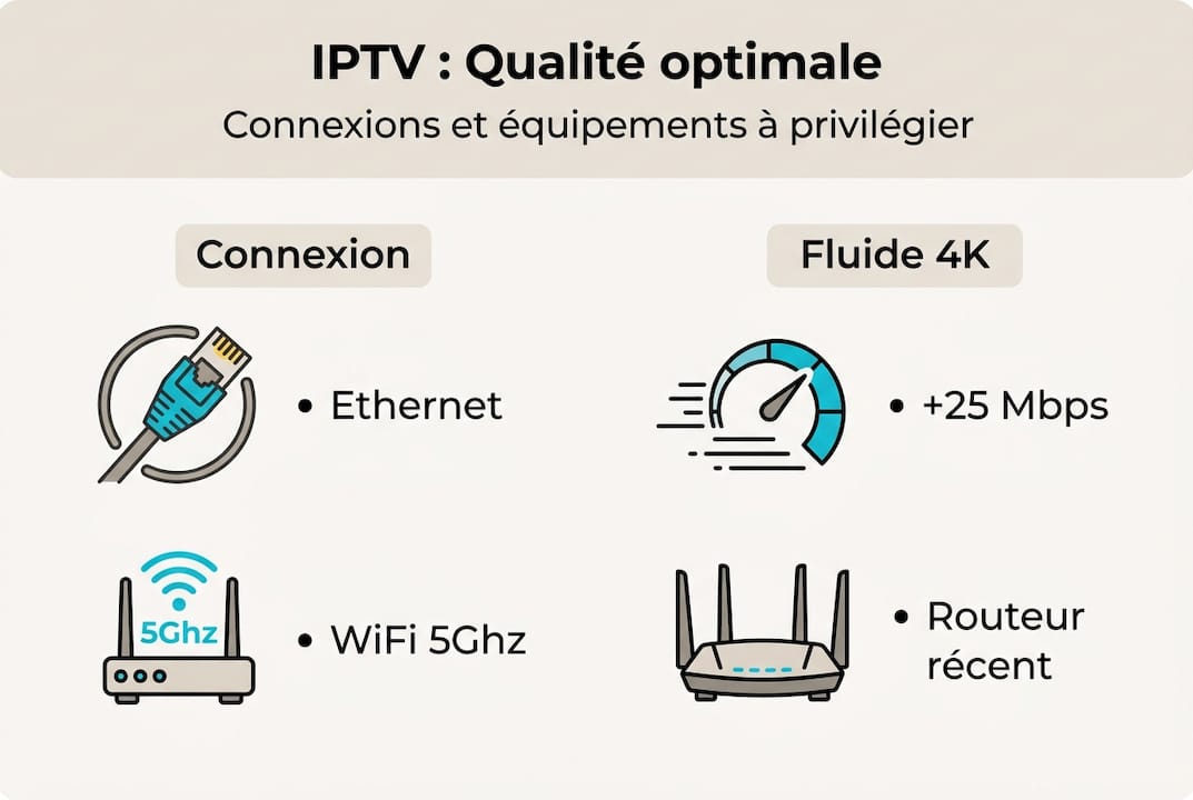 Les points clés à connaître avant de choisir une offre IPTV : l’infographie indispensable
