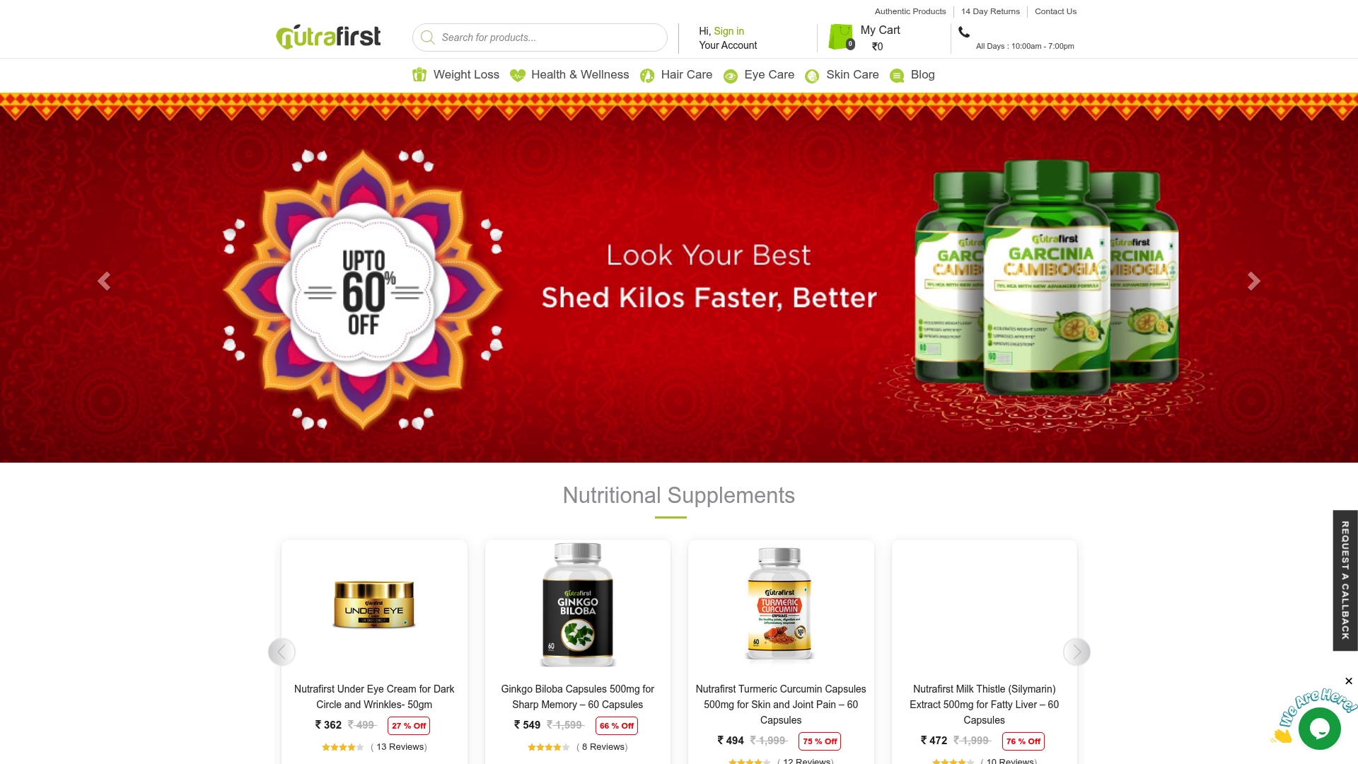 https://nutrafirst.in