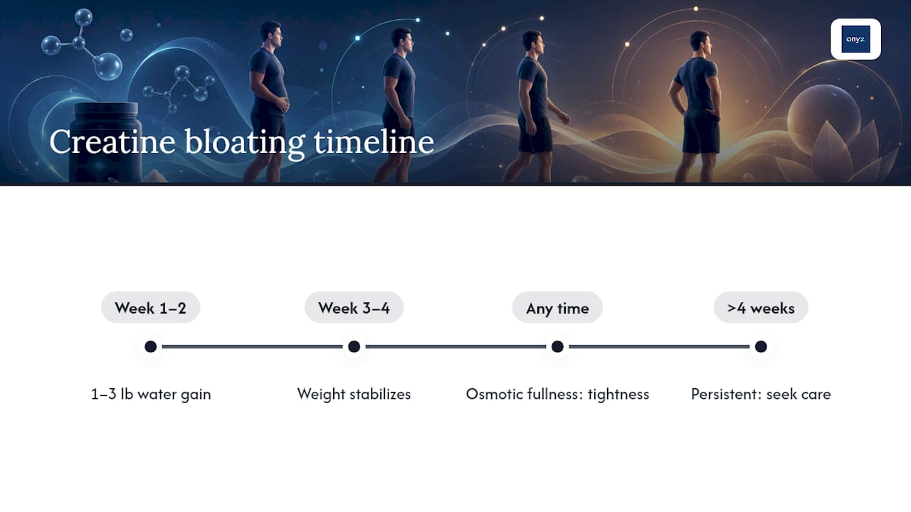 Is It Normal to Feel Bloated on Creatine, and for How Long? — overview diagram