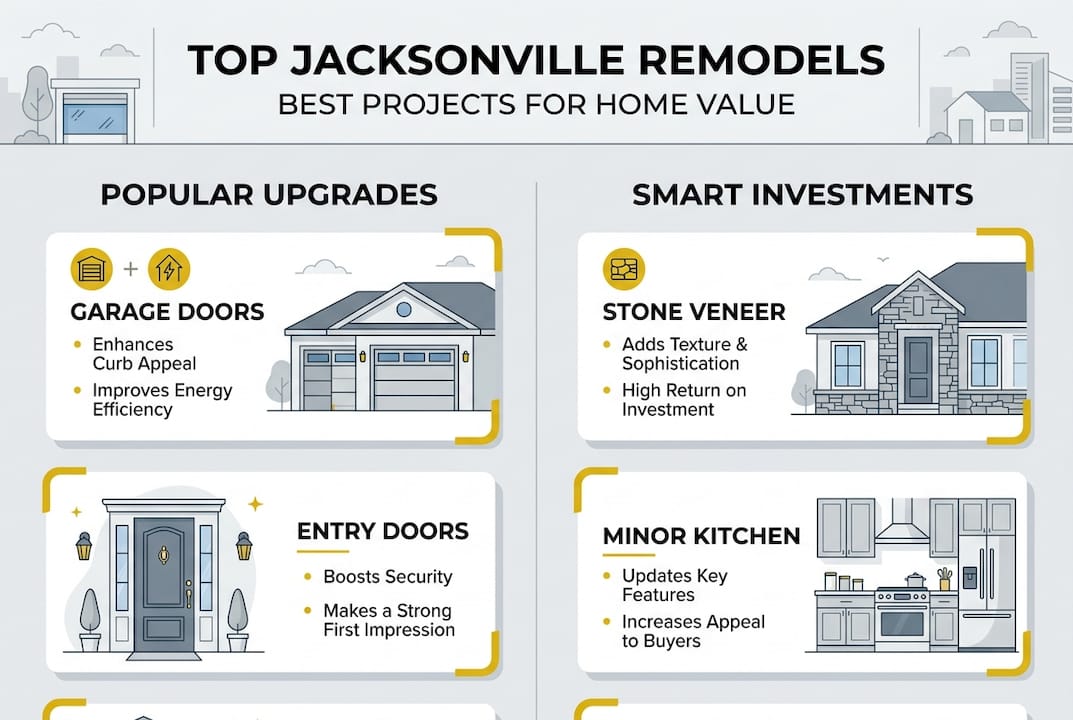 Infographic shows high-return projects in Jacksonville