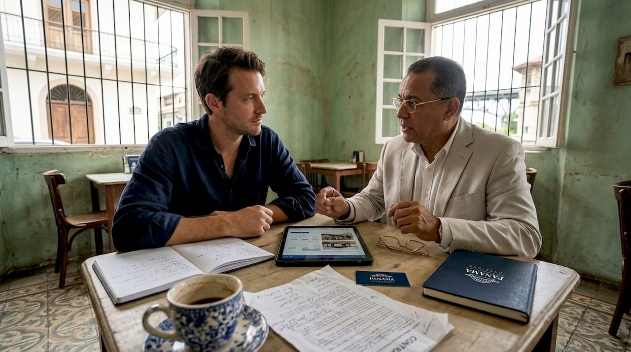 Agent and investor negotiate property price