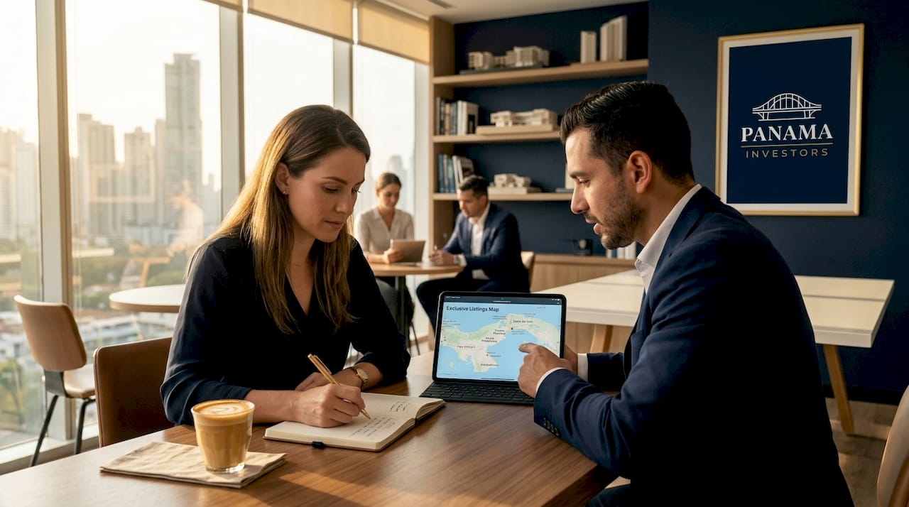 Investor and agent discuss exclusive listing deals