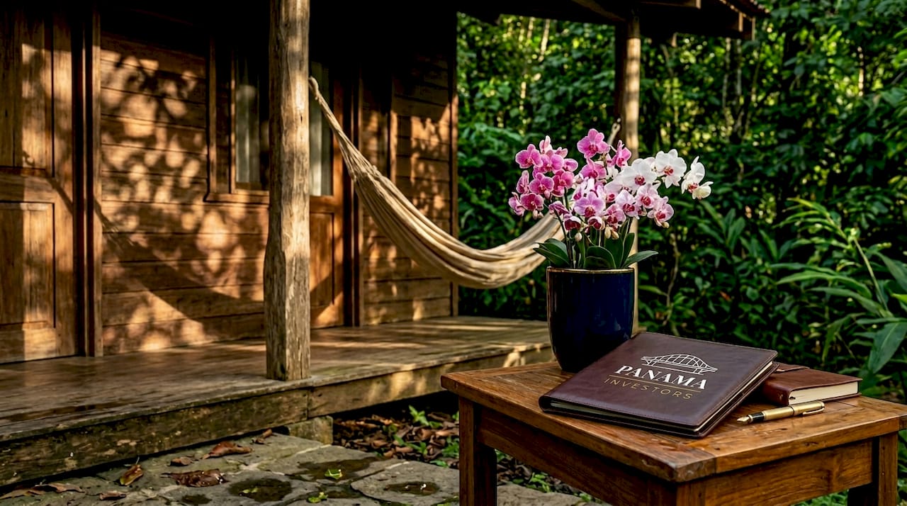 Luxury tropical Panama vacation home exterior