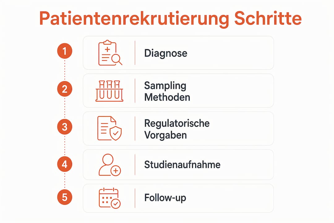 Grafische Darstellung zur Patientenakquise im Überblick