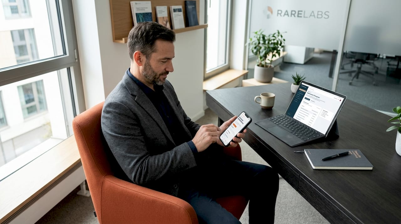 Mit dem Smartphone an klinischen Studien teilnehmen: So einfach können sich Patienten heute für Forschungsprojekte registrieren.