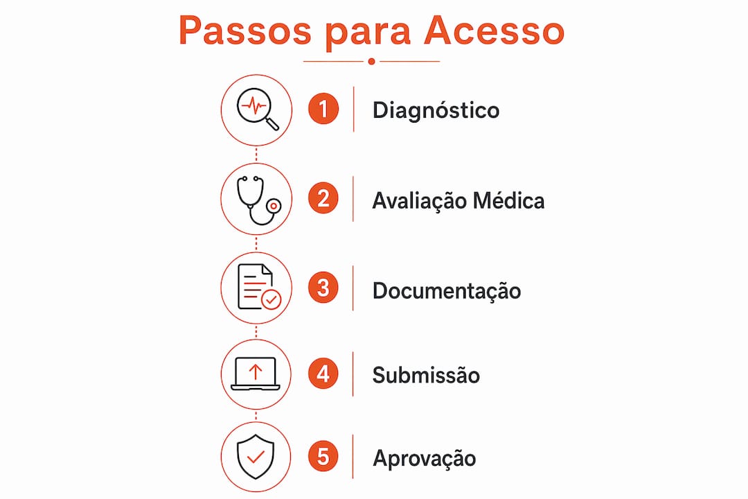 Infográfico: guia prático para solicitar acesso a tratamentos inovadores
