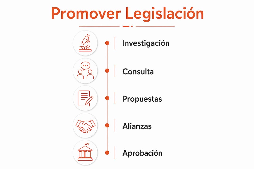Infografía: Cómo impulsar la aprobación de leyes para enfermedades raras