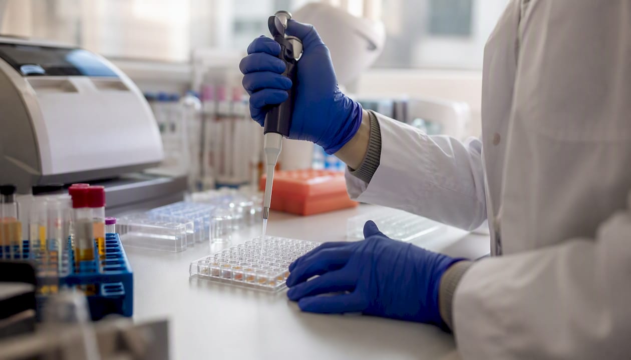 Réalisation d’un dosage de l’activité enzymatique à la pipette au laboratoire de biochimie
