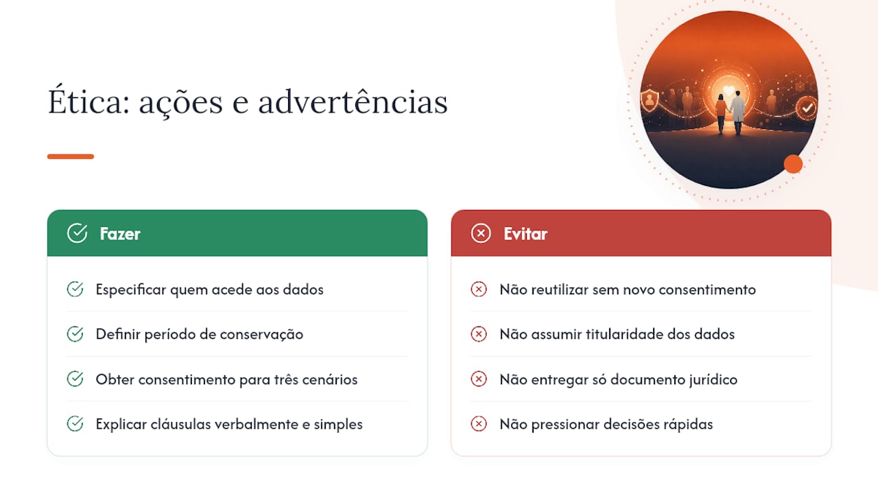 Que questões éticas envolve o uso de dados genéticos do paciente? — overview diagram