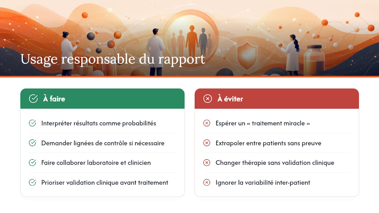 Ce que ce type de rapport promet vraiment, et ce qu'il ne promet pas — overview diagram