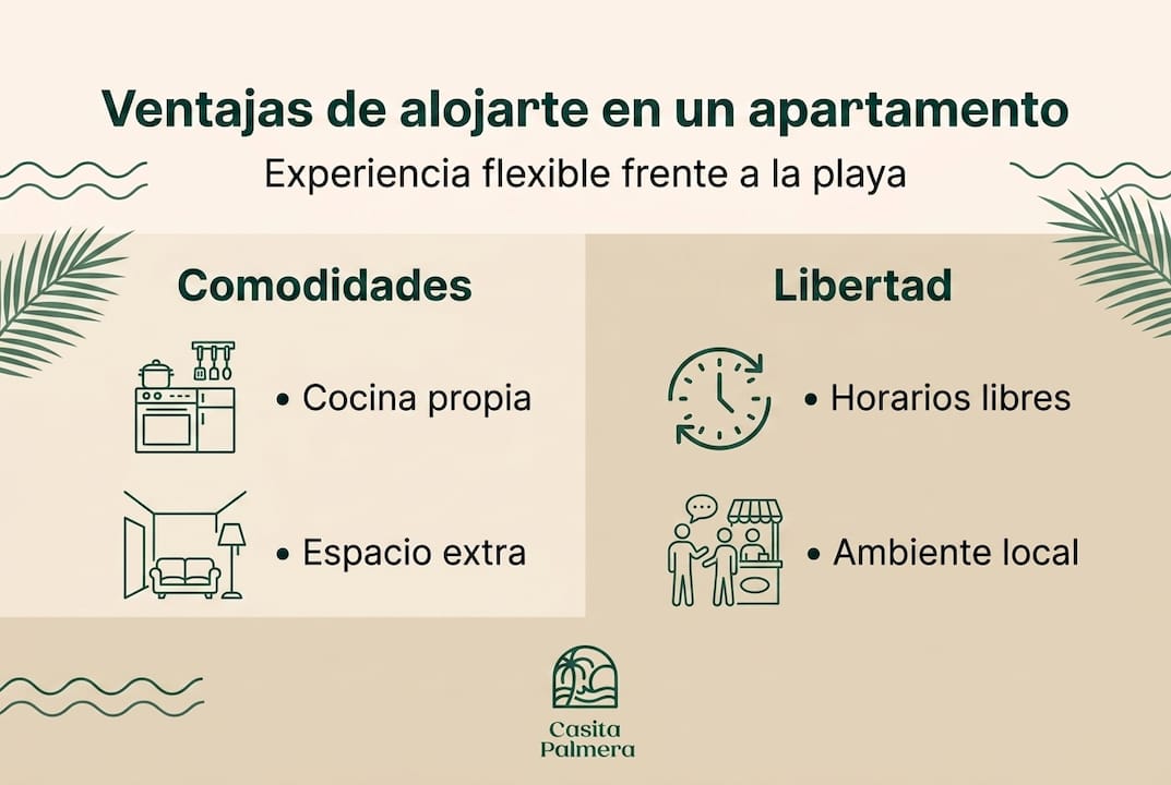 Infografía: ¿Por qué merece la pena vivir en un apartamento en Las Canteras?