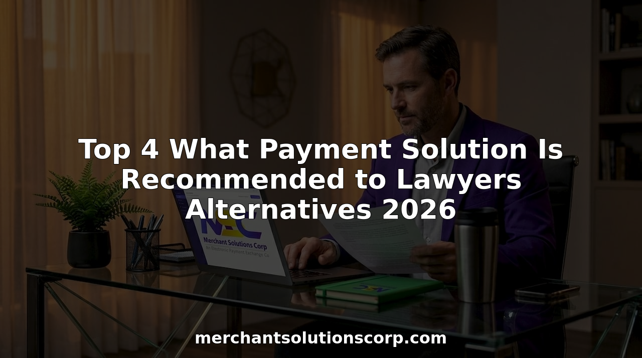 Top 4 What Payment Solution Is Recommended to Lawyers Alternatives 2026