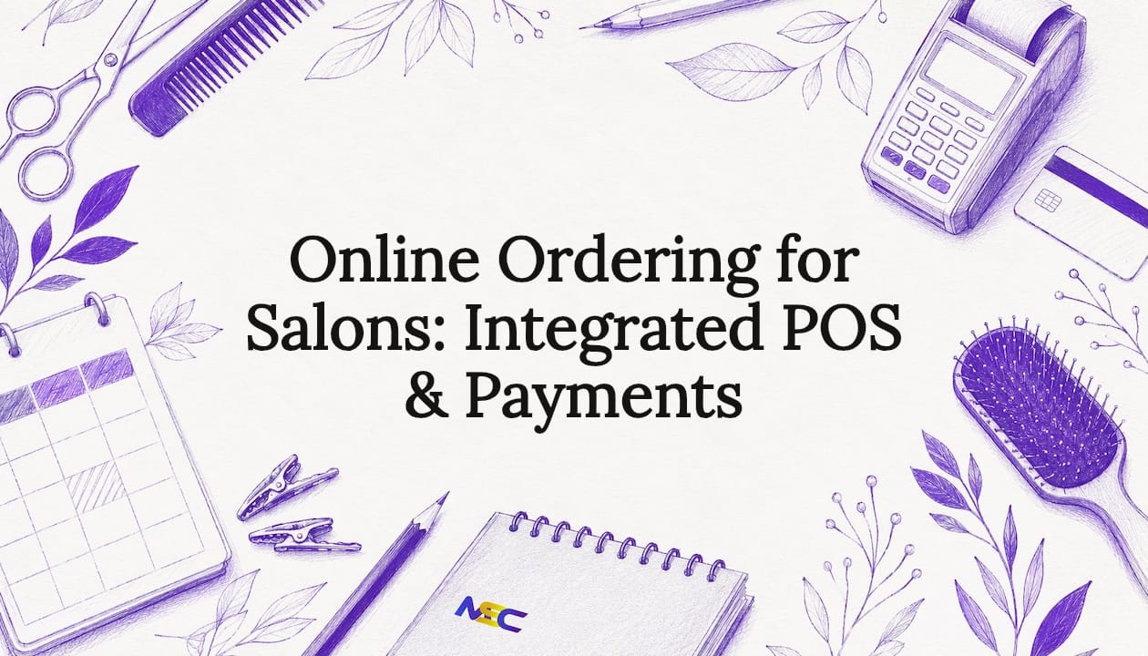 Online Ordering for Salons: Integrated POS & Payments