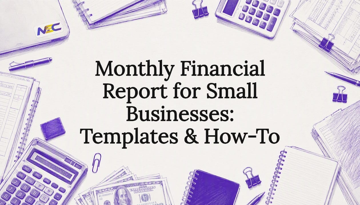 Monthly Financial Report for Small Businesses: Templates & How-To