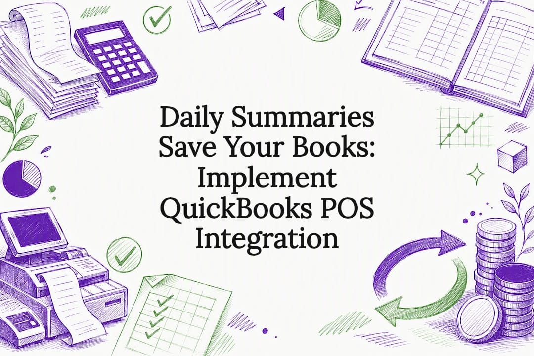 Daily Summaries Save Your Books: Implement QuickBooks POS Integration