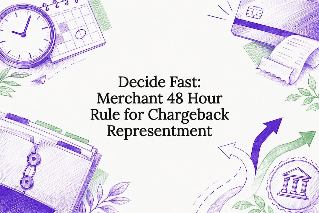 Decide Fast: Merchant 48 Hour Rule for Chargeback Representment