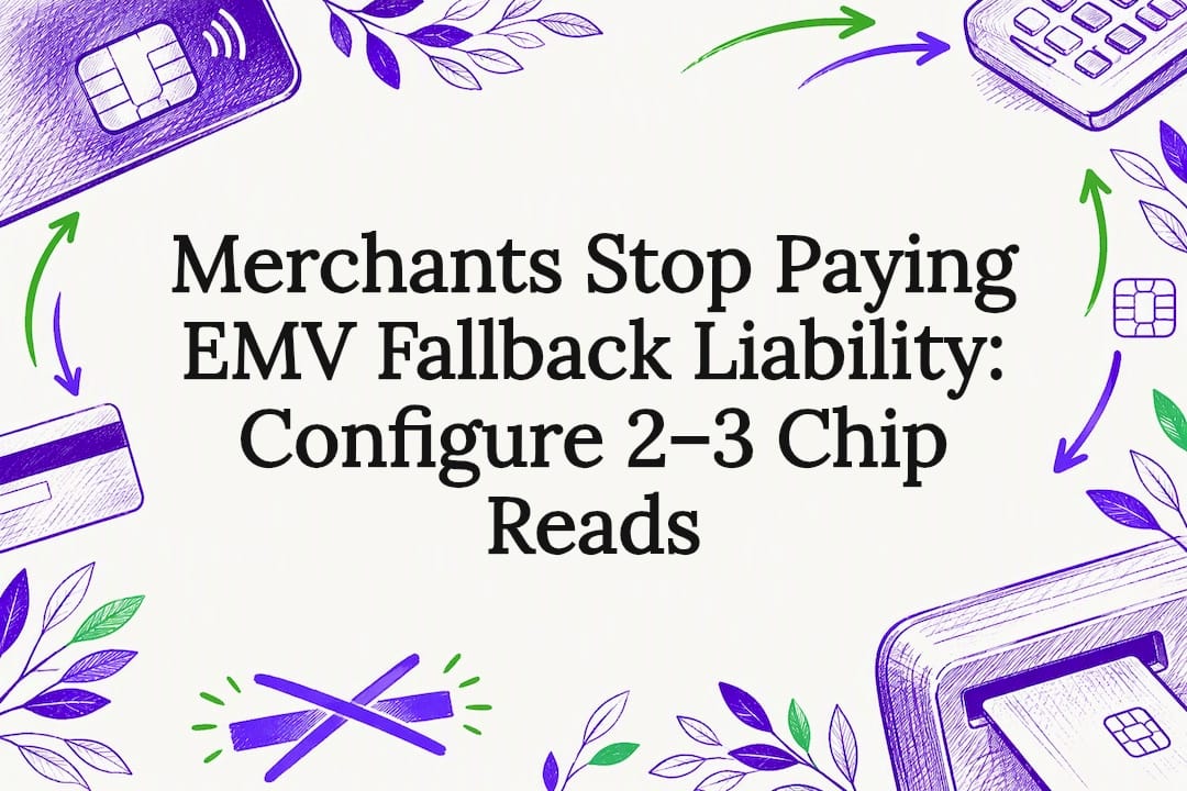 Merchants Stop Paying EMV Fallback Liability: Configure 2–3 Chip Reads