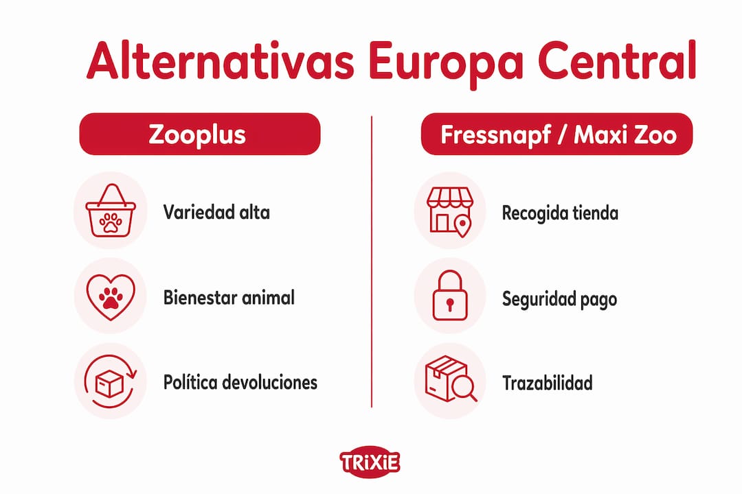 Comparativa visual de las principales plataformas en Europa Central