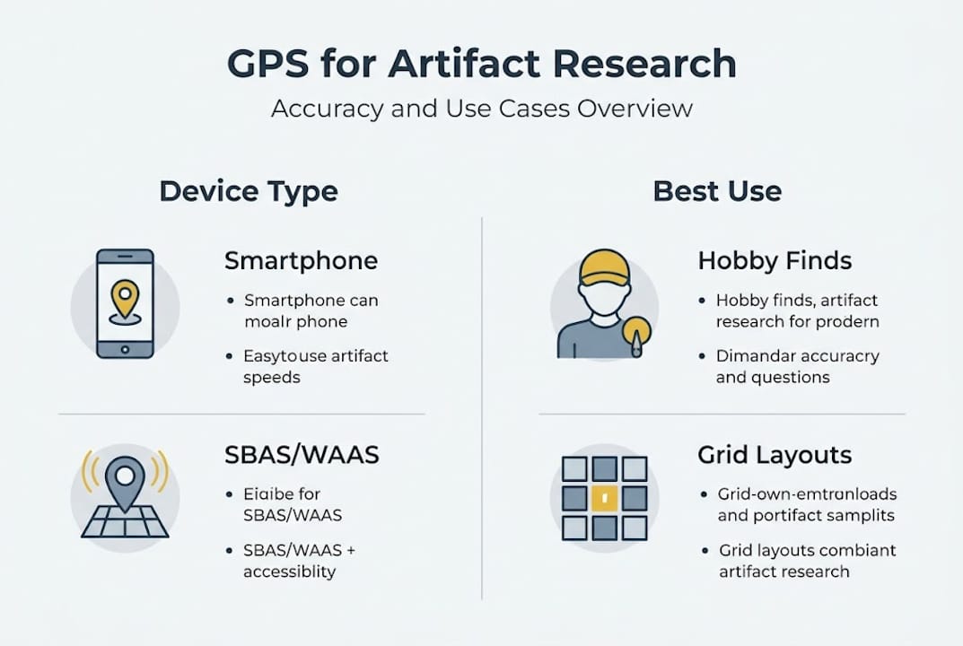 Infographic GPS types and accuracy comparison