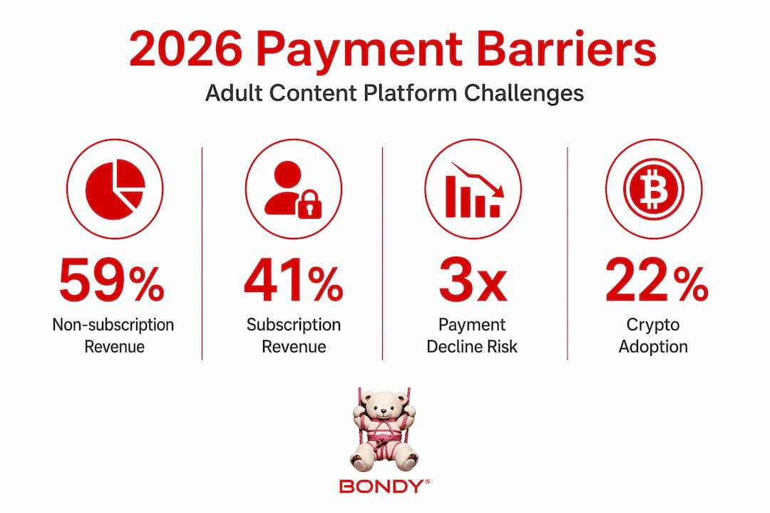 Infographic showing payment barriers and stats for 2026