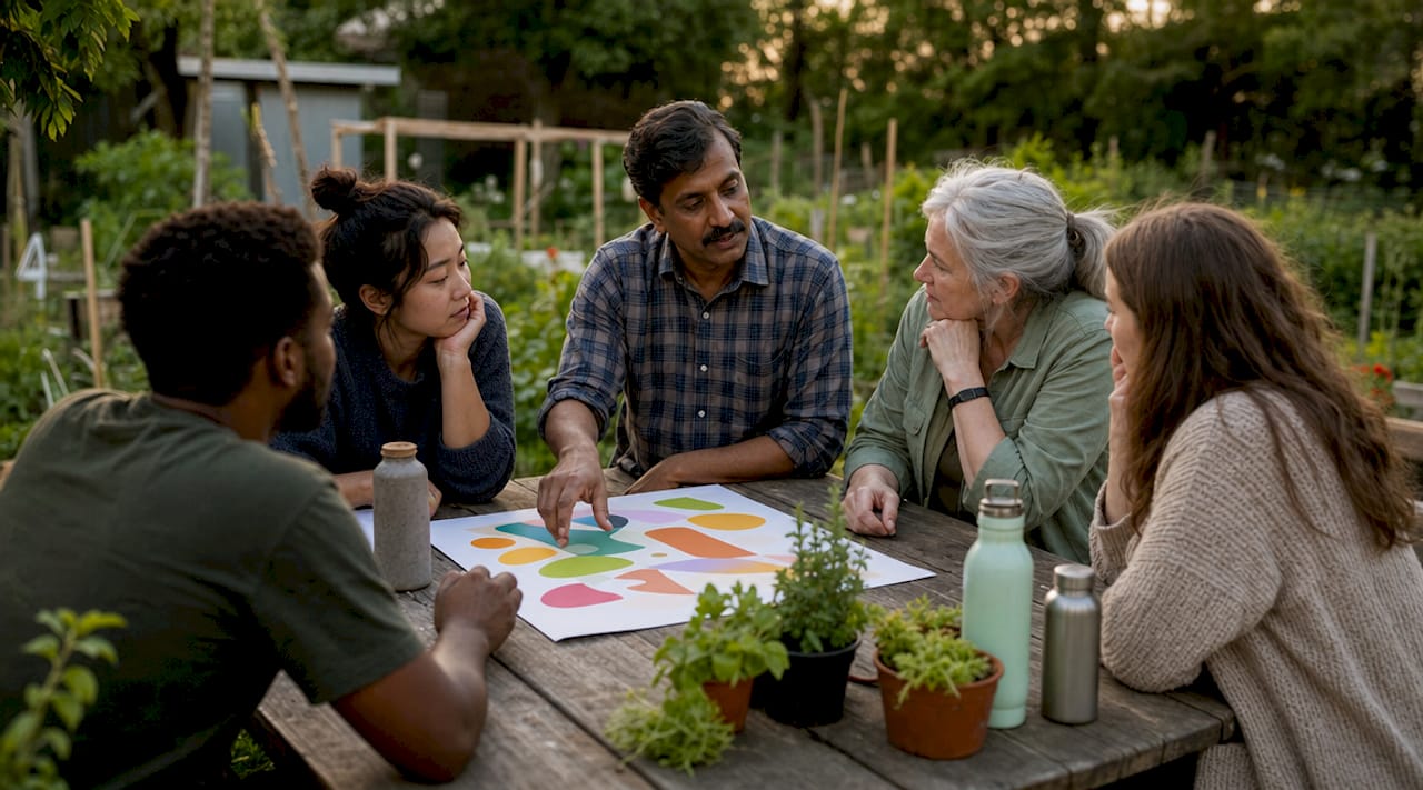 Community workshop on demolition participation