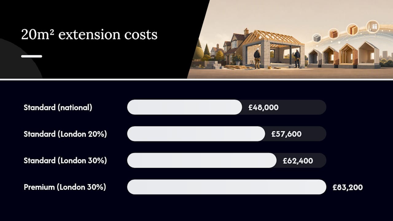 Do London and the South East really cost 30% more? — overview diagram