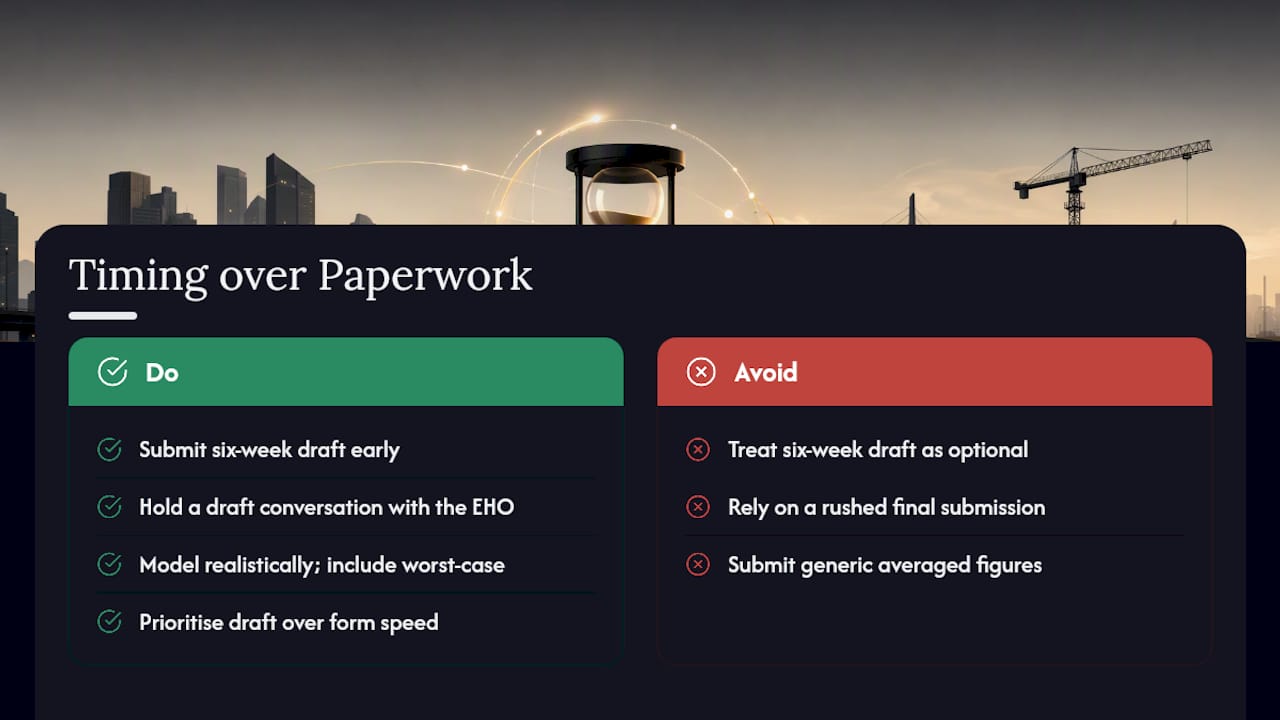 Why the paperwork matters less than the timing — overview diagram