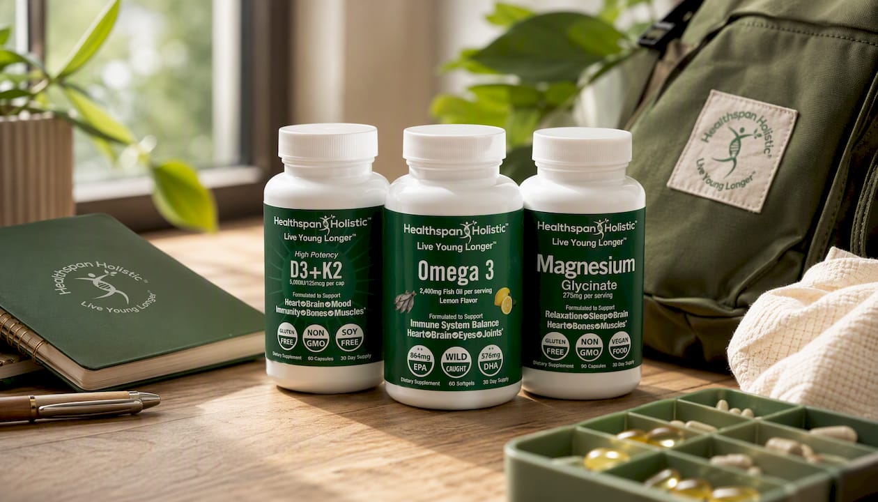 Vitamin D Omega 3 Magnesium Daily Essentials