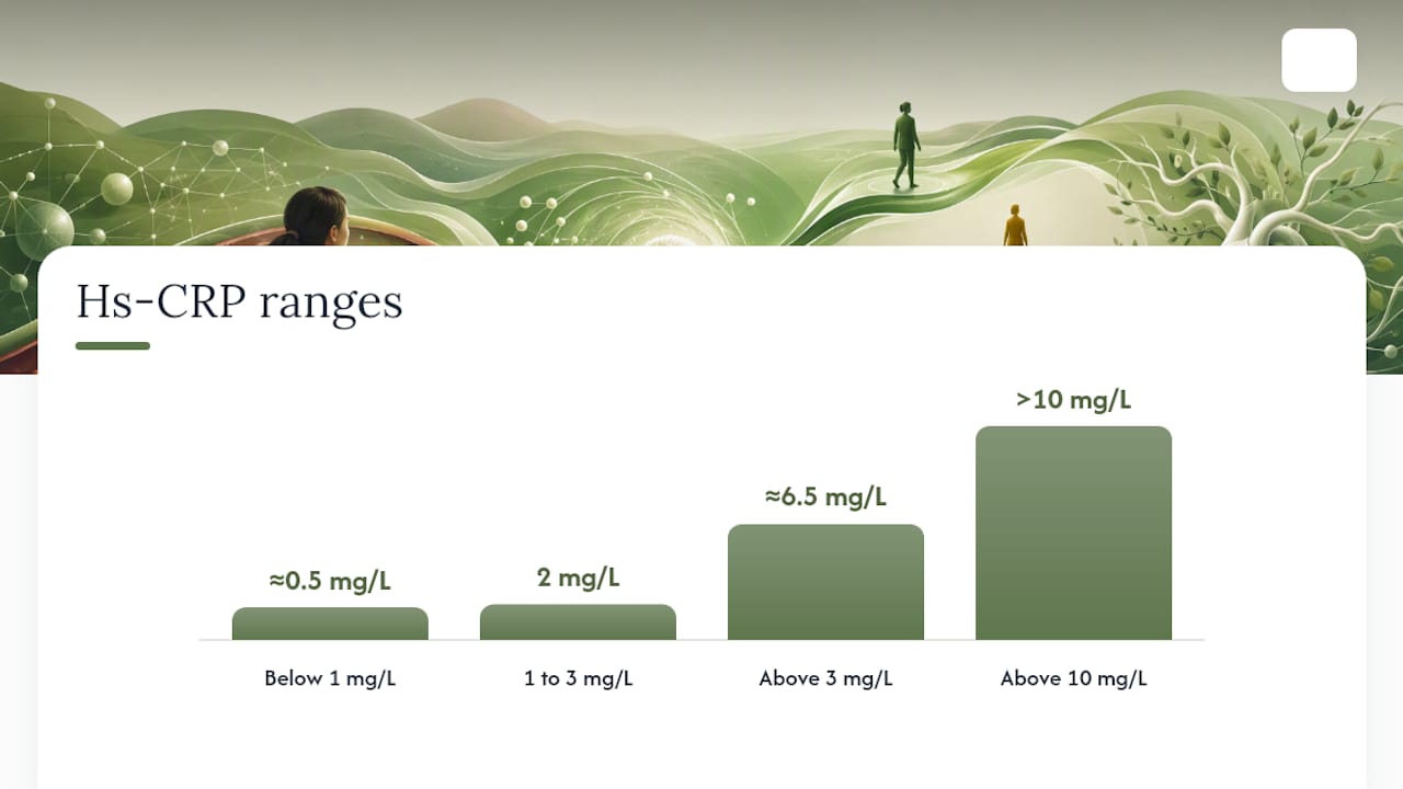 How Do You Interpret Hs-CRP Test Results? — overview diagram