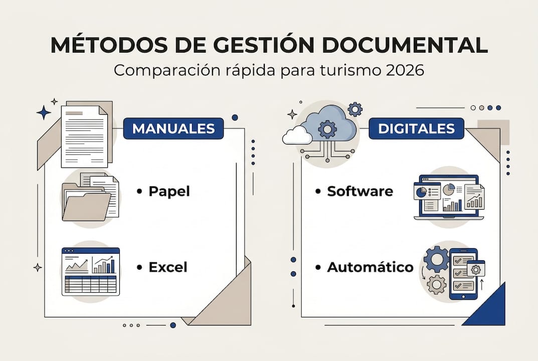 Infografía: ¿Cuál es el mejor sistema para gestionar tus documentos?