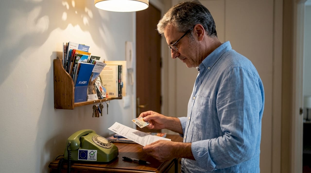 Verificación presencial del DNI al huésped