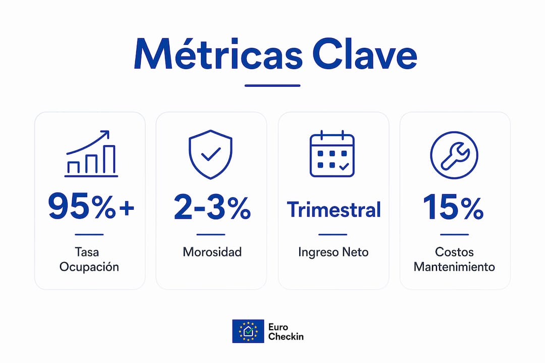 Infografía con los principales indicadores para una gestión eficaz