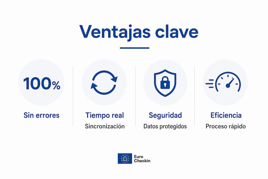 Infografía sobre los beneficios de utilizar la identificación electrónica