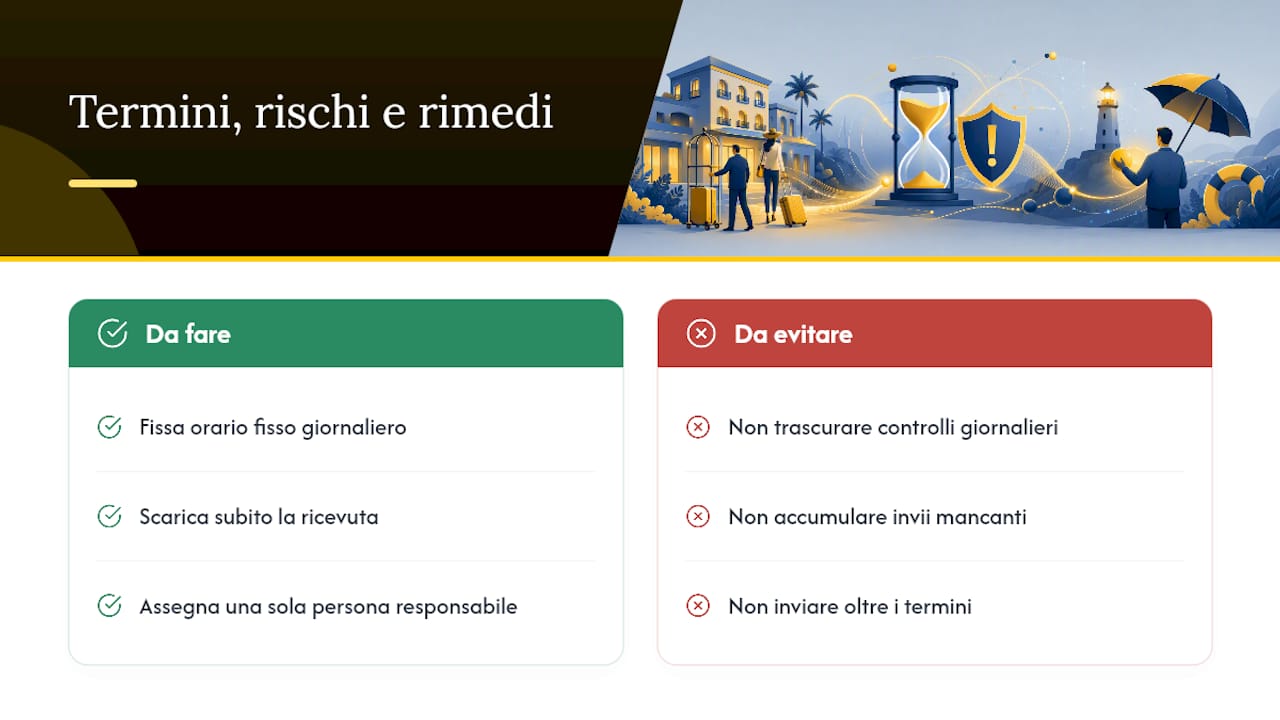 Quali sono i termini di invio e le sanzioni — overview diagram