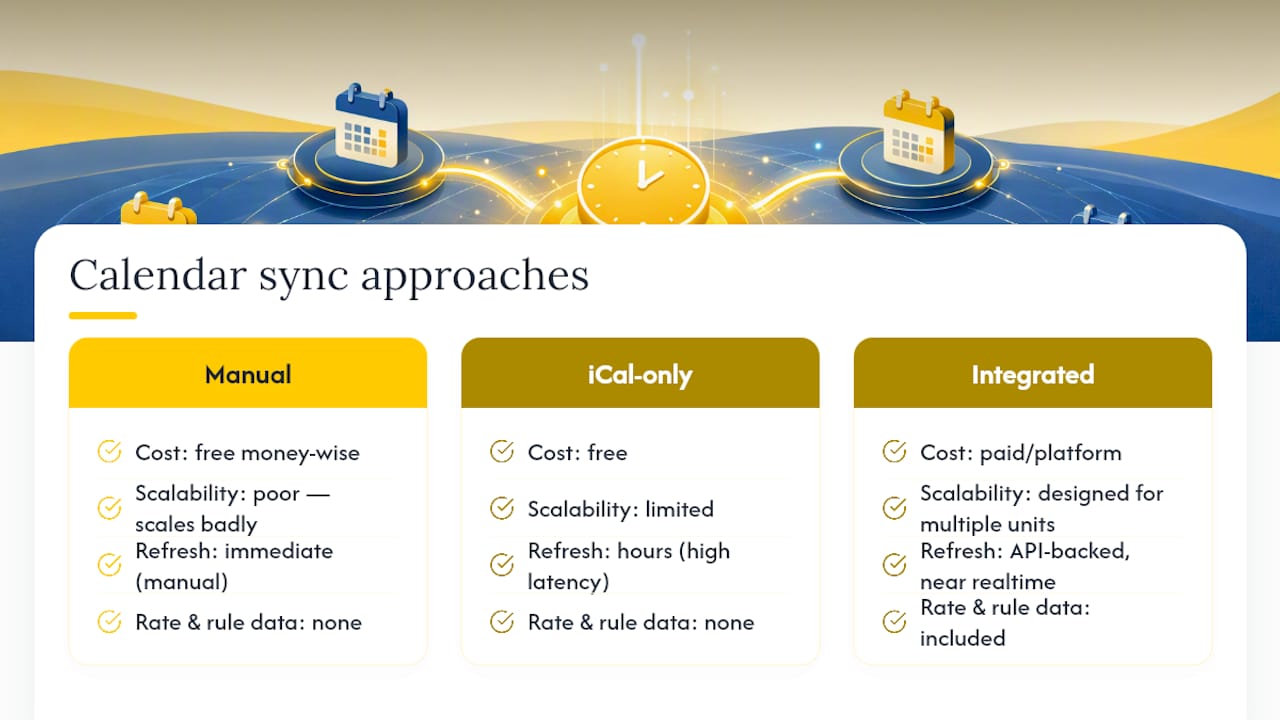 How Does EuroCheckin Compare With Other Sync Approaches? — overview diagram