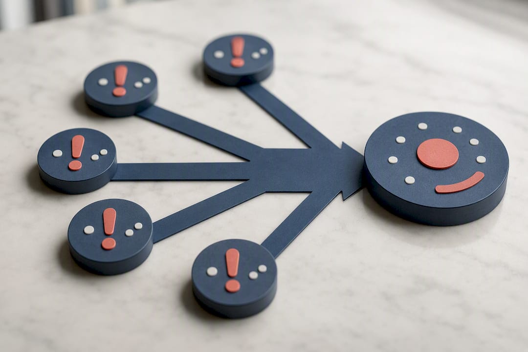 Repeated reviews converging on root cause