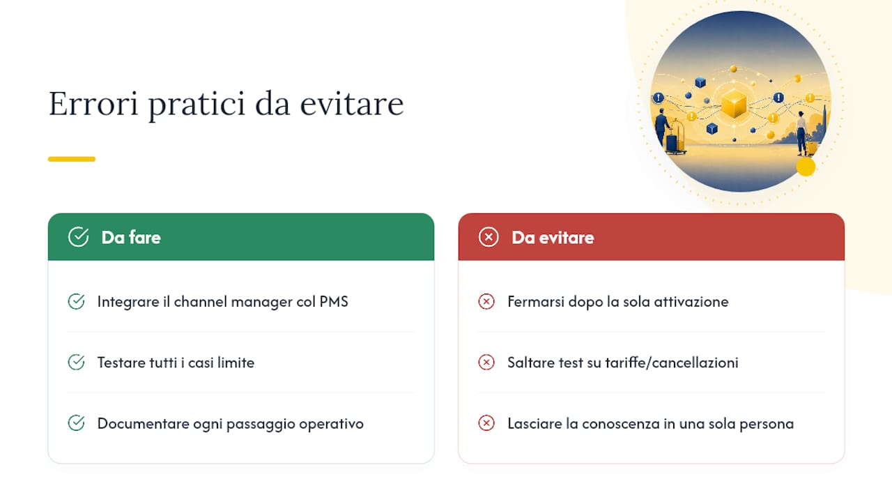 Prospettiva dell'autore e errori pratici da evitare — overview diagram